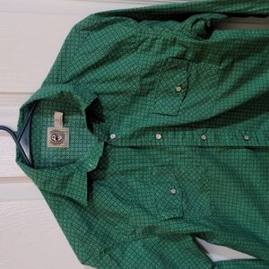 Cinch boys button down